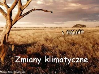 zmiany klimatyczne