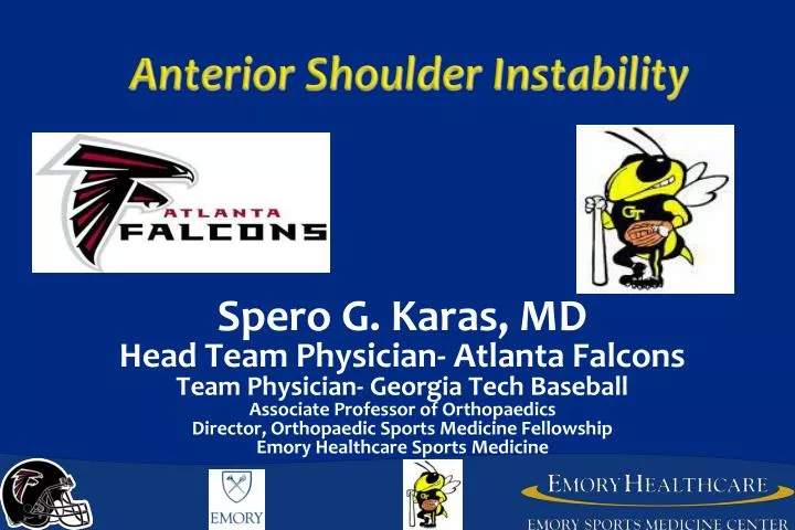 anterior shoulder instability