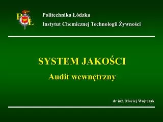 system jako ci audit wewn trzny