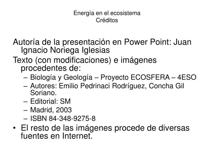 energ a en el ecosistema cr ditos