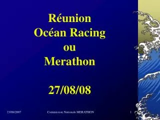 r union oc an racing ou merathon 27 08 08