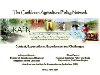 The Caribbean Agricultural Policy Network