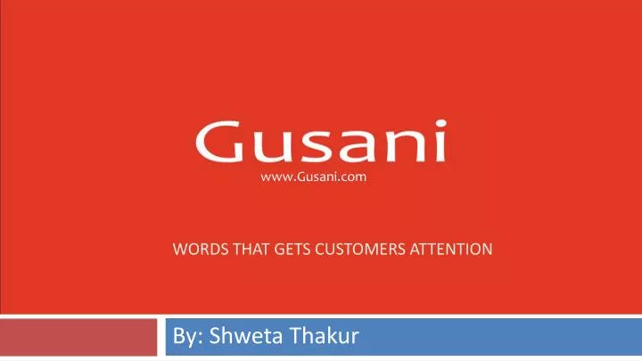 words that gets customers attention