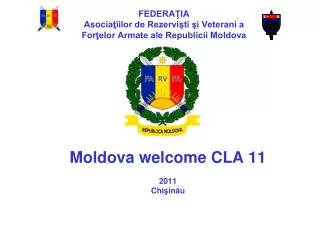 FEDERA?IA Asocia?iilor de Rezervi?ti ?i Veterani a For?elor Armate ale Republicii Moldova