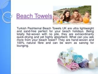 Beach towels UK