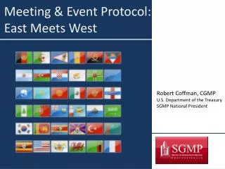 Meeting &amp; Event Protocol: East Meets West