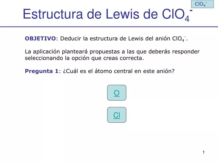 estructura de lewis de clo 4