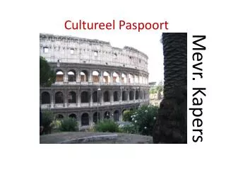 cultureel paspoort