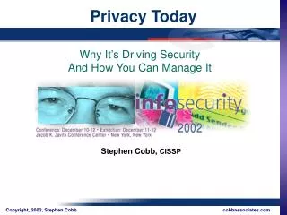 Privacy Today