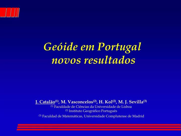 ge ide em portugal novos resultados