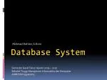 Database System - slide 1