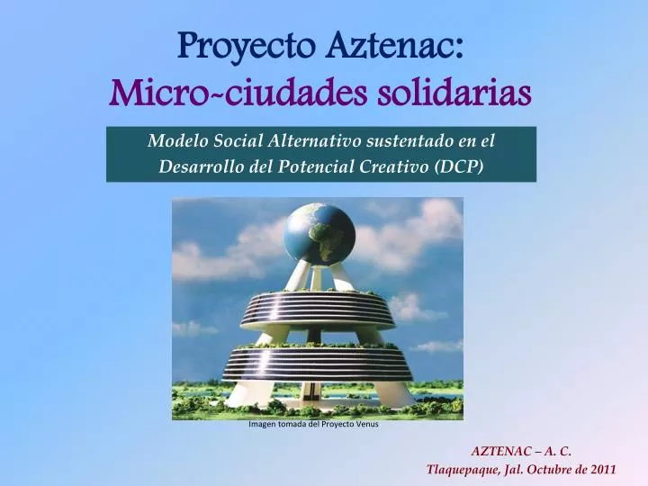 proyecto aztenac micro ciudades solidarias