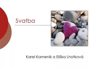svatba