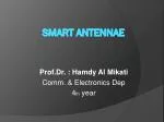 Smart antennae - slide 1