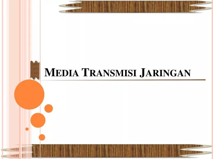media transmisi jaringan