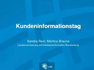 kundeninformationstag