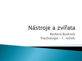 n stroje a zv ata