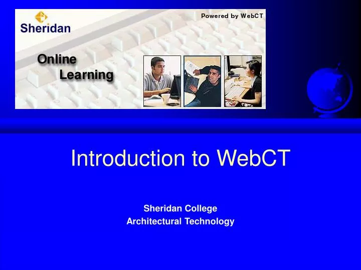 introduction to webct