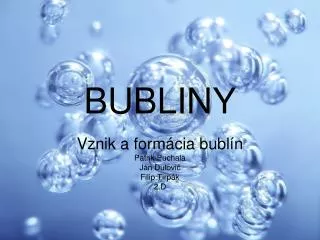bubliny