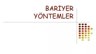 bar yer y ntemler