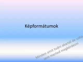 k pform tumok