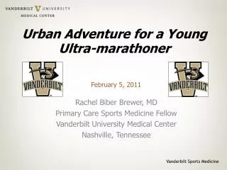 Urban Adventure for a Young Ultra-marathoner