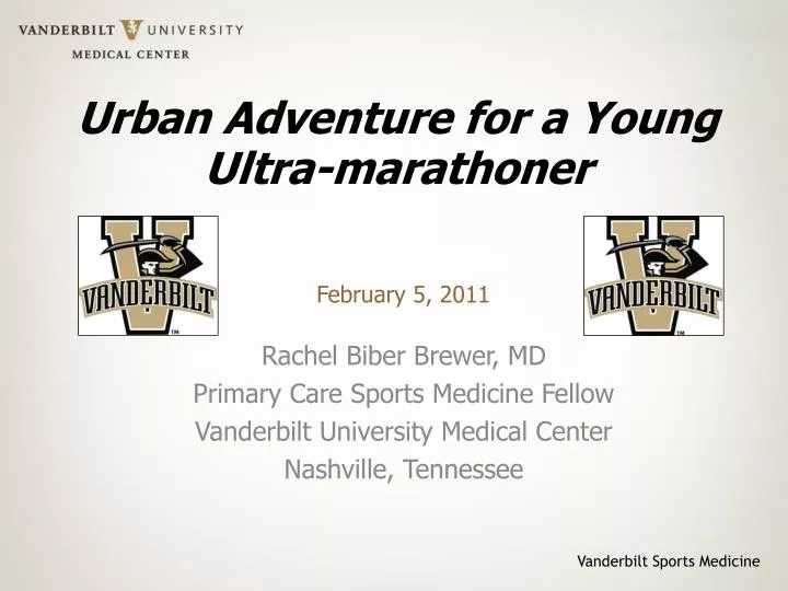 urban adventure for a young ultra marathoner