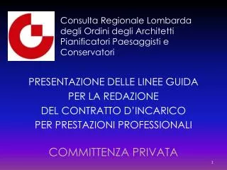 consulta regionale lombarda degli ordini degli architetti pianificatori paesaggisti e conservatori