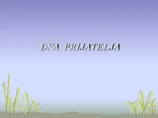 dva prijatelja