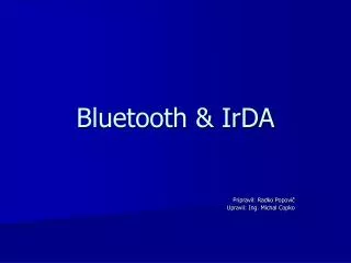 bluetooth irda