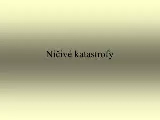 ni iv katastrofy