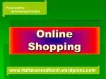 Online Shopping