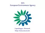EEA European Environment Agency - slide 1