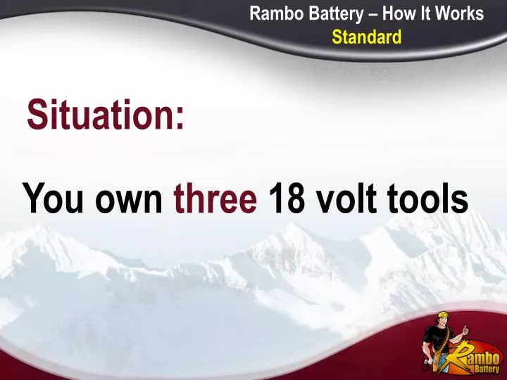 rambo battery how it works standard