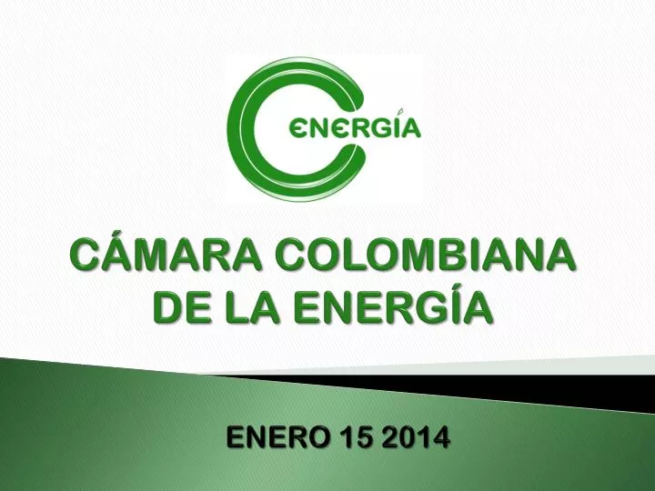 c mara colombiana de la energ a