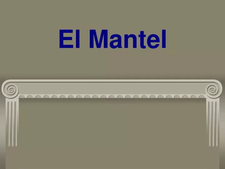 el mantel