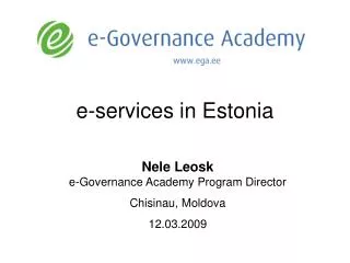 e-services in Estonia