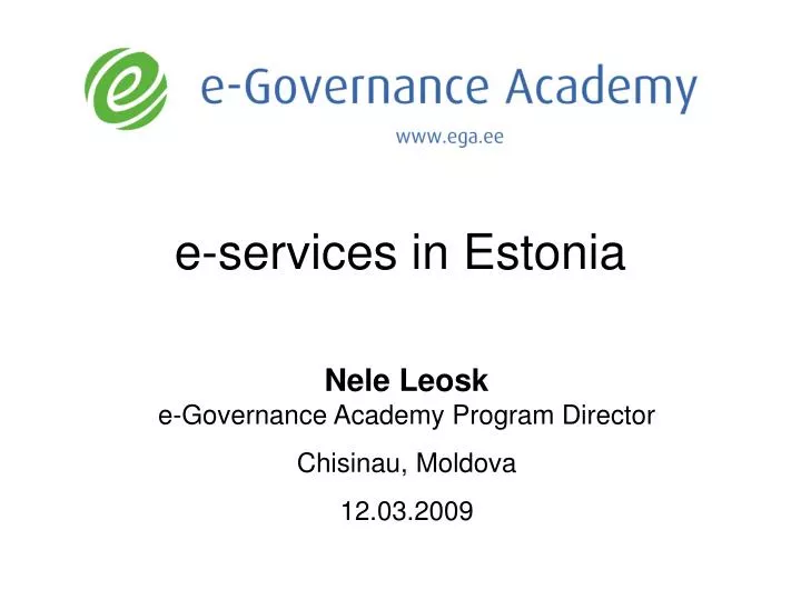 e services in estonia