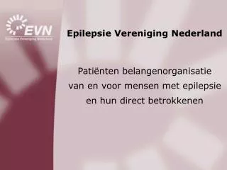epilepsie vereniging nederland