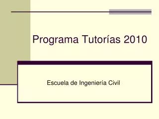 programa tutor as 2010