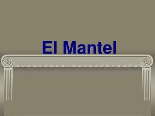 el mantel