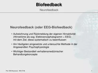 biofeedback