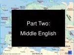 The Rise of English: From Latin and French to Middle English - slide 1