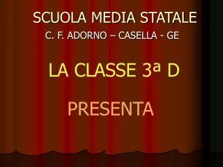 scuola media statale