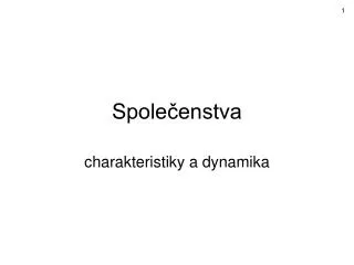 spole enstva