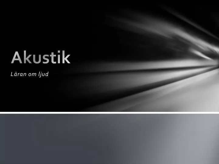 akustik