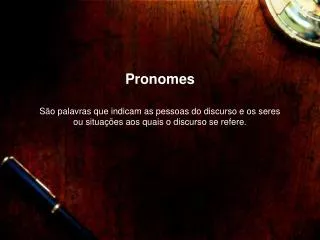 pronomes