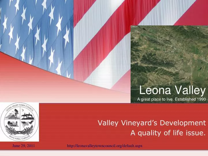 leona valley a great place to live established 1990