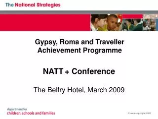 Gypsy, Roma and Traveller Achievement Programme