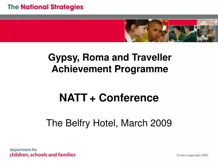 gypsy roma and traveller achievement programme